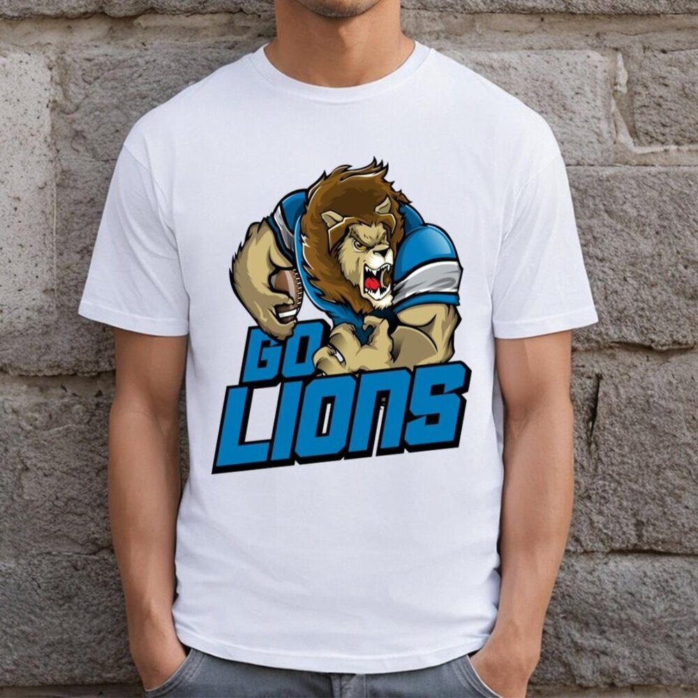 Go Lions Detroit Lions Football Retro NFL Fan Collector Classic Team Spirit 05